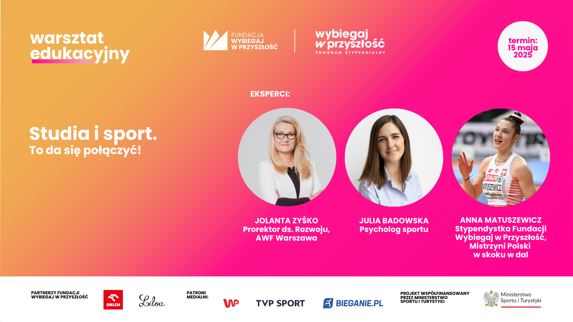 Warsztaty edukacyjne dla społeczności sportowej