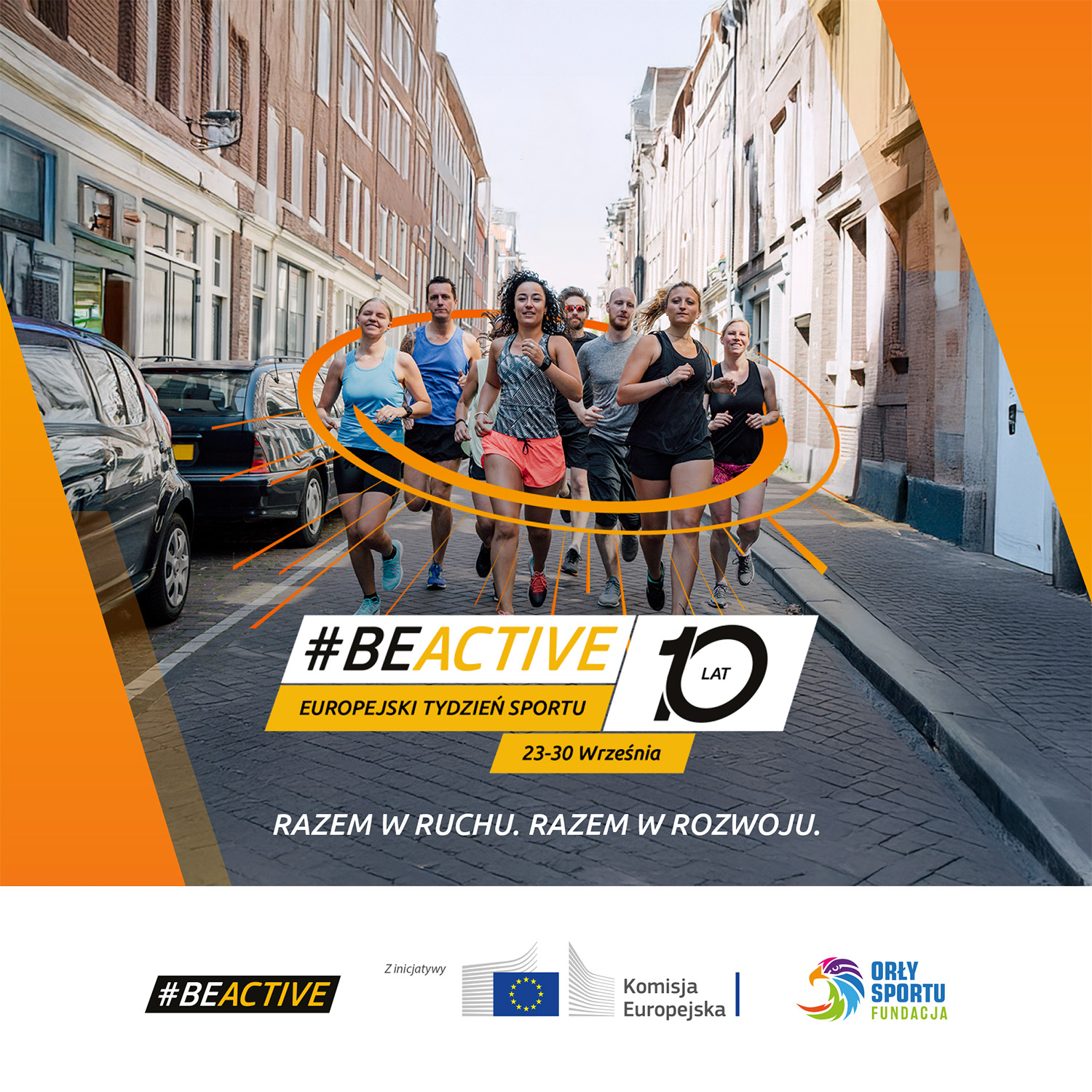 Zapowiedź jubileuszowej edycji Europejskiego Tygodnia Sportu w Polsce! Dziesięć lat #BeActive!